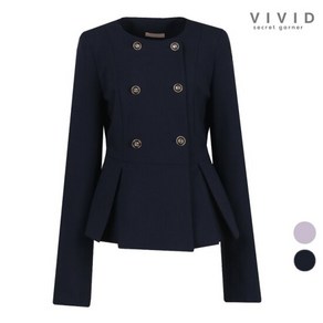 [비비드 시크릿가너] VIVID 여성 호시 더블 봄가을 정장 자켓