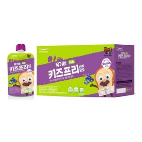 풀무원 유기농 키즈프리 반짝 포도 100ml 10개