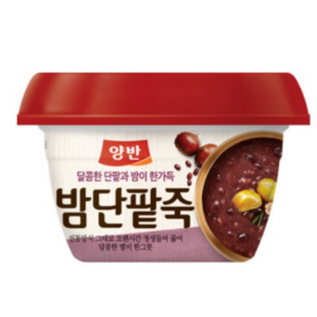 동원 양반 밤단팥죽, 285g, 24개