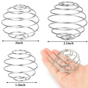 금속 교반 볼 셰이커 와이어 볼 단백질 쉐이크 믹서 교반 공 피트니스 스테인레스 스틸 털 볼 혼합 셰이커 블렌더, 1PCS