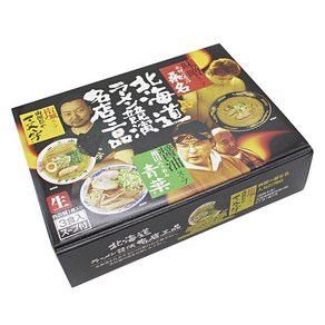 Island Foods 홋카이도 라멘 경연 맛집 3품 시오 + 쇼유 미소 3개입 518g, 1개