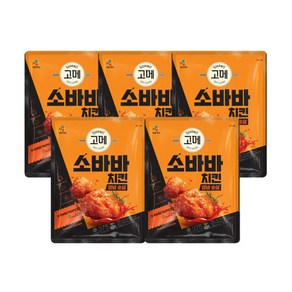 CJ 고메 소바바 치킨 양념순살375g x5개, 375g, 5개