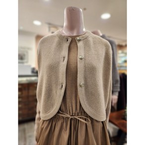 BCBG [올앤선드리] 라운지 데일리 볼레로C/D - A3WAK231 79 [M/BROWN]