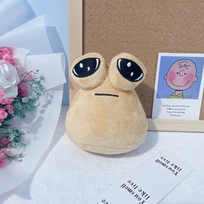 포우 인형 슬픈눈 달팽이 pou plush, 3.달팽이포우10cm, 1개