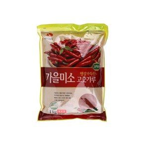 가을미소 고춧가루 매운맛 1kg, 1개, 단품