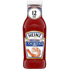 12 Ounce (Pack of 12) Oiginal Cocktail Heinz O 12 온스(12개 팩) 오리지널 칵테일 Heinz 오리지널 칵테일 소스 12 Oz, 340g, 12개