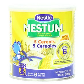 네슬레 Nestle 네스텀 신생아용 5시리얼 300g, 1개