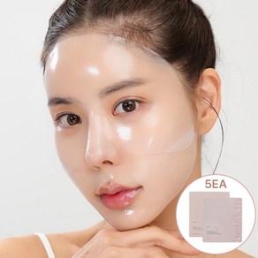 [모공탄력] 베이스킨 로즈 워터 콜라겐 마스크 1box(5ea) [프랑스산콜라겐], 1개, 5개입