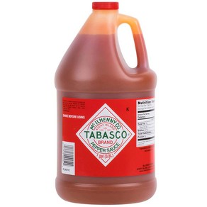 타바스코 페퍼 소스 핫 피자 대용량 1892ml Tabasco Sauce, 1개, 1.892L