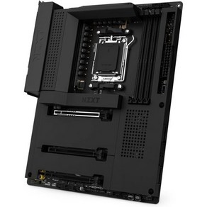 NZXT AMD CPU용 메인보드 메인 보드 N7 B650E B650 칩셋 Ryzen 9000 8000 7000 시리즈 CPU소켓 AM5 지원 ATX 게이밍 마더보드 통합 후면, AMD B650E Chipset_Black