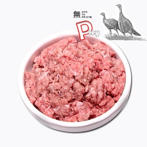 더펫코리아 뼈넣은 프레이 칠면조고기 1kg 애견생식 강아지생식, 200g, 5개