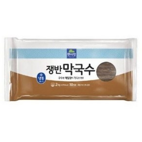 면사랑 쟁반 막국수2kg 6개 냉동 웰빙 분식점 업소용 식자재