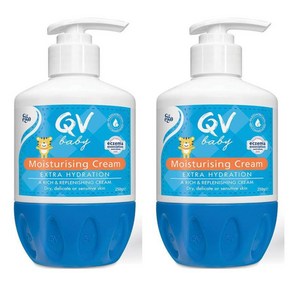 Ego Qv 베이비 보습 크림 250G 펌프 2개