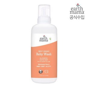 얼스마마 스위트 오렌지 베이비 워시 1000ml(500ml 2배 용량), 얼스마마 스위트 오렌지 베이비 워시 1000ml(500, 1개