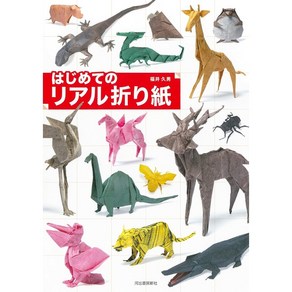 일본 오리가미 첫 리얼 종이접기 페가수스 악어 독수리 12간지 동물 등, 단일옵션