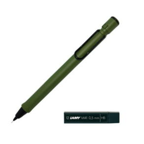 LAMY 사파리 샤프 사바나그린 + 샤프심 HB 세트