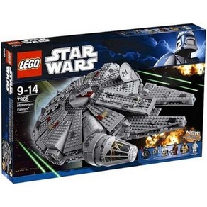 레고테크닉 레고스타워즈 레고프렌즈 파워정품 LEGO Sta Was Millennium Falcon 7965 153694, 1개