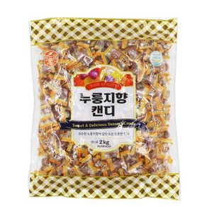 누룽지향캔디 2kg 늘푸른 쌀로만 벌크 업소용 무