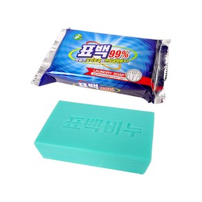 99% 빨래 세탁 비누 표백세탁비누 60개(한박스), 200g, 60개