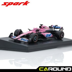 스파크 1:64 BWT 알핀 F1 Team A523 No.31 2023 시즌 - 에스테반 오콘 (드라이버 포함) - Y286, 1개