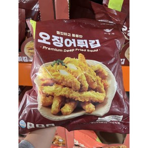 코스트코 사옹원 냉동 오징어튀김 1kg / 아이스박스, 1개