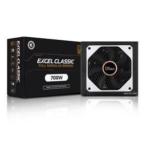 에너지옵티머스 EXCEL Classic 700W 풀모듈러 파워서플라이 80PLUS BRONZE