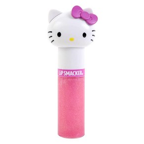 Lip Smacke Lippy Pals Swils 산리오 헬로 키티 향 모이스처라이징 & 스무딩 소프트 샤인 립밤 수분 공급 및 보호 재미있고 맛있는 광택 마감 동물, Kiwi, 1개