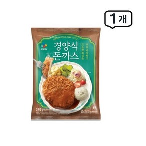 CJ 경양식 돈까스 340G (신선식품), 1개