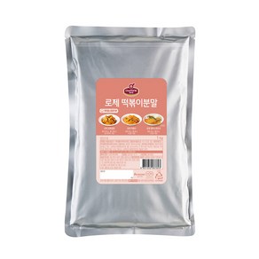 쉐프원 로제 떡볶이 분말 1kg, 2개