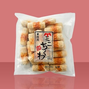 와카메 미니 찌꾸와 봉어묵 동그란 오뎅, 1개, 500g