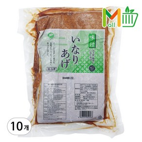 코우 푸요 사각 조미유부 40p, 1kg, 10개