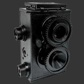 2023 35mm 및 성인 DIY 이중 렌즈 조립 카메라 레트로 향수 이중 반사 필름 카메라 쌍안 TLR 카메라, 없음, 03 Black