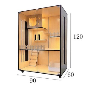 호두나무색 천장 우드 120 원목 숨숨집 고양이 고양이집 강아지 대형 캣하우스 그레이, 10 우드E2방수90*60*120, 자가설치+자체전동드라이버