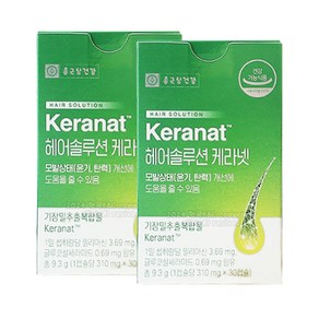 헬시플레닛 종근당건강 헤어솔루션 케라넷 310mg 0캡슐