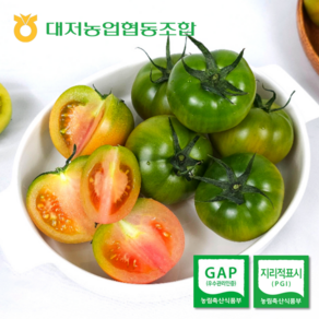 [대저농협인증] 대저 짭짤이 토마토 산지직송 GAP 인증, 1개, 정품 짭짤이 2.5kg (S)