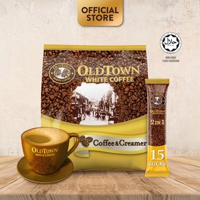 말레이시아 올드타운 헤이즐럿 화이트커피 15개입 OLDTOWN White Coffee, 1개