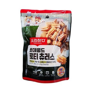 요리하다 X 롯데월드 로티 츄러스, 170g, 1개