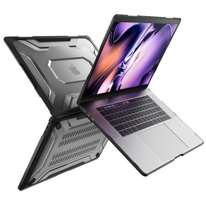 Supcase 맥북 프로 16인치 호환 케이스 MacBook Po 범퍼커버 2019 A2141, 블랙