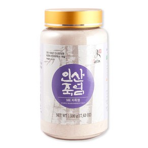 인산죽염 인산죽염(주) 인산 9회자죽염 분말, 500g