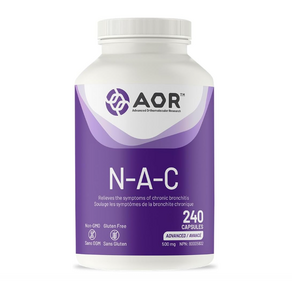 AOR 캐나다 영양제 NAC 진해거담 아세틸 티로신 500mg 240캡슐, 1개, 240정