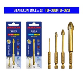 스타렉슨 멀티드릴 TD-30G(3.0mm)/TD-32G(3.2mm), TD-30G, 1개