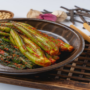 더아삭 여수 돌산갓김치 6kg (2kg+2kg+2kg) 개별포장 맛있는 갓김치 밥도둑, 2kg, 4개