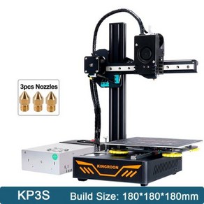 KINGROON KP3S PRO KP5L FDM 3D 프린터 키트 고정밀 인쇄 전문 DIY 3D 프린터 KP3SPRO S1, 1) KP3S 3.0 add Nozzles, 1) KP3S 3.0 add Nozzles