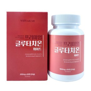 프리미엄 글루타치온 화이트 600mg 90정 6개월분 건조효모 화이트토마토 추출물