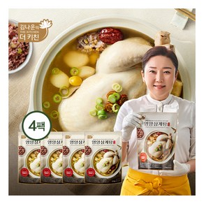 [김나운의 더 키친] 프리미엄 영양삼계탕 명작 1.2kg x 4팩, 4개