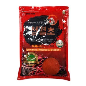 청양식품 청결초 양념용 1kg(고추가루 조미료 김치), 1개, 1kg