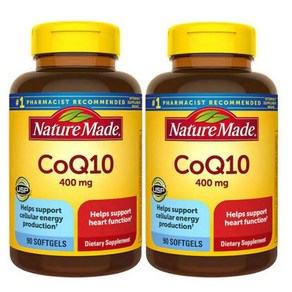 Nature Made 네이처메이드 코큐텐 CoQ10 400mg 90소프트젤