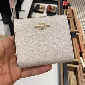 미국해외직구 빠른배송 코치 COACH SNAP WALLET 스냅 월렛 미니 사이즈 반지갑 C2862