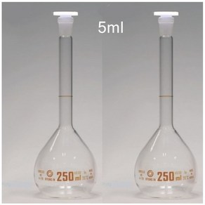 투명메스플라스크(경질1급) 5ml (koea)