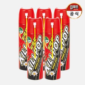 킬파프 바퀴벌레 살충제 해충약 그린 에어졸 420ml, 5개